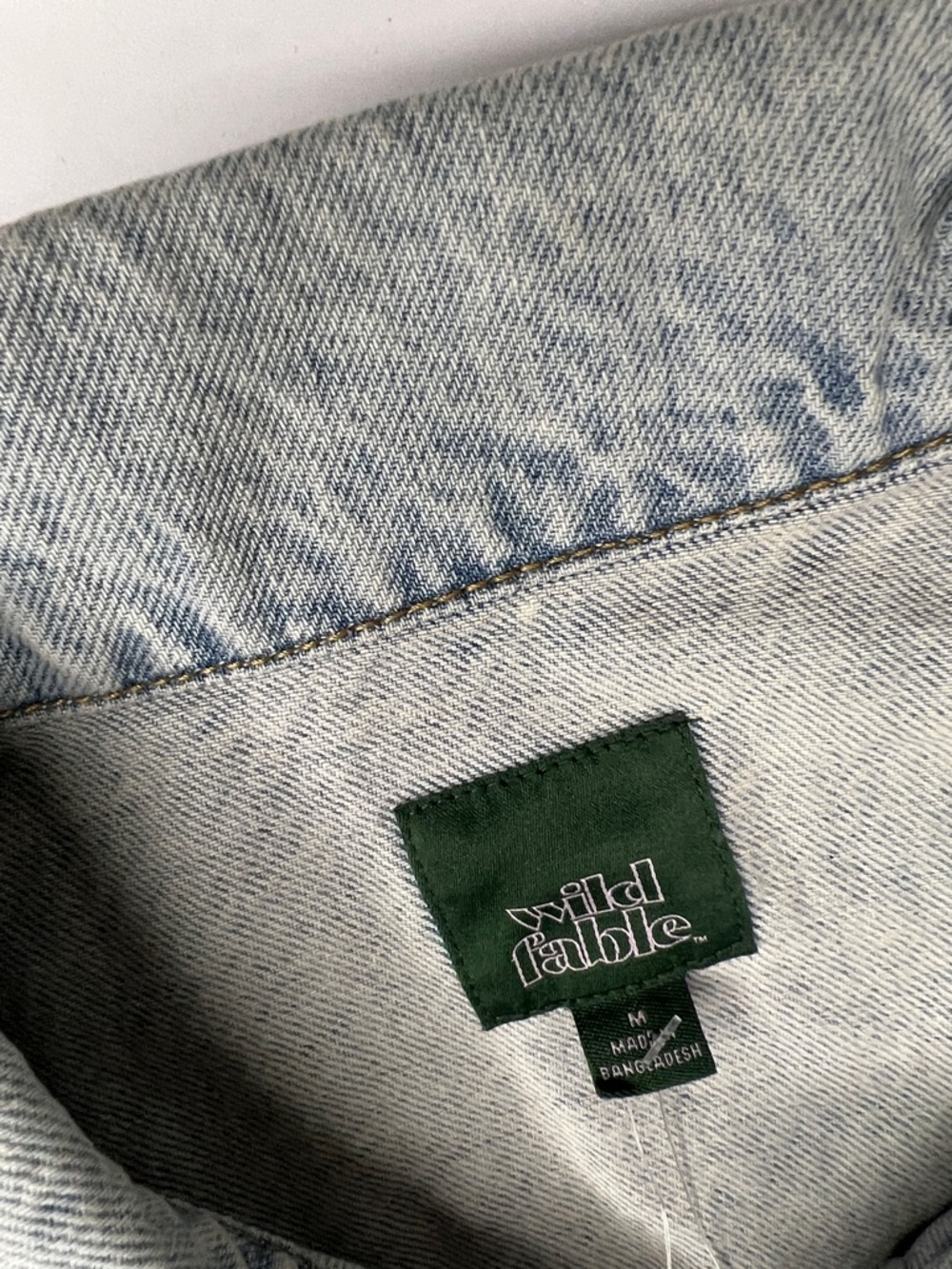 Wild Fable Light Blue Denim Vest size M - Picture 2 of 8